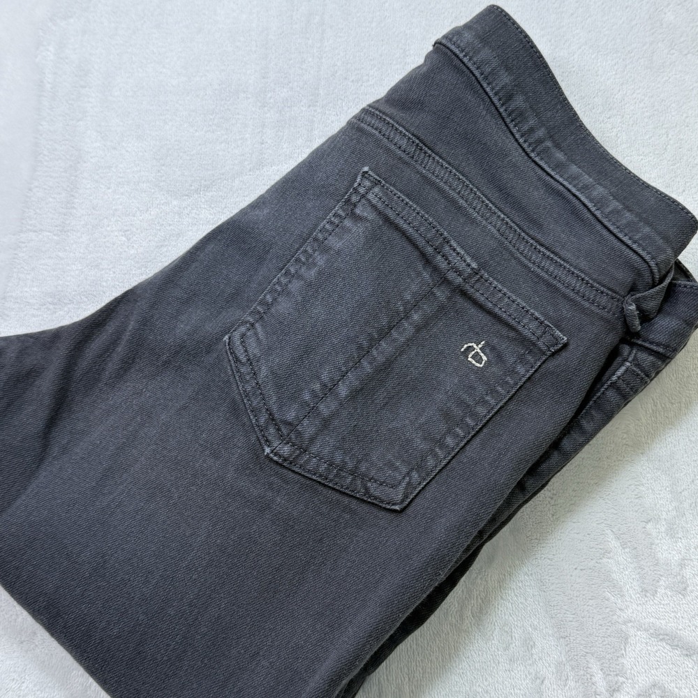 Rag & Bone Skinny Jeans Women's Size 27‎ Gray Stretch Made in USA